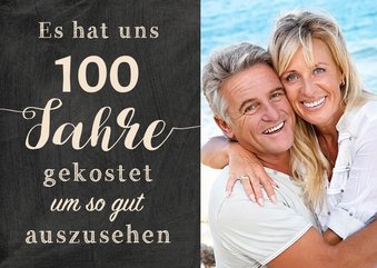 Einladung Gemeinsam Gut aussehen 100