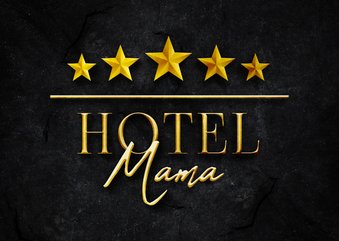 Muttertagskarte Hotel Mama 5 Sterne