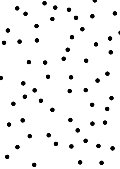 Einladung zum Gartenfest Konfetti Rückseite