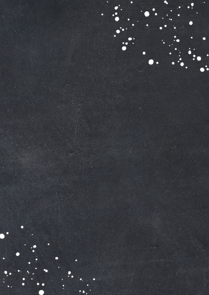 Einladung zur Jubiläumsfeier mit Kalender Rückseite