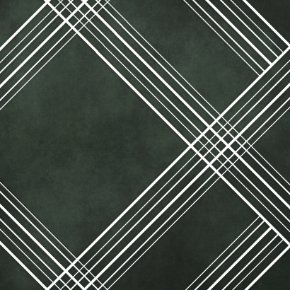 Firmen-Weihnachtskarte 'Danke' Art Deco Kupferdruck Rückseite