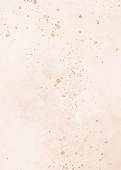 Foto-Danksagung Hochzeit rosé filigraner Zweig Rückseite