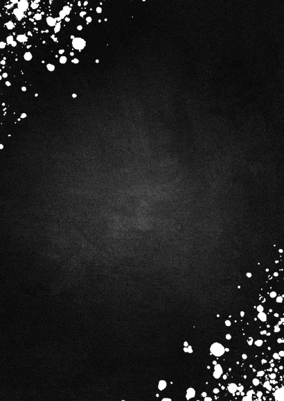 Fotocollage Einladungskarte 50. Geburtstag Party gold Rückseite