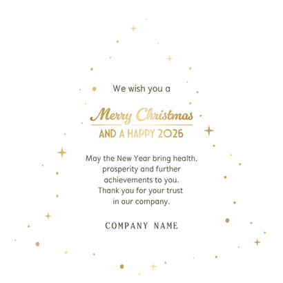 Weihnachtskarte international Weihnachtsbaum Sprachen Rückseite