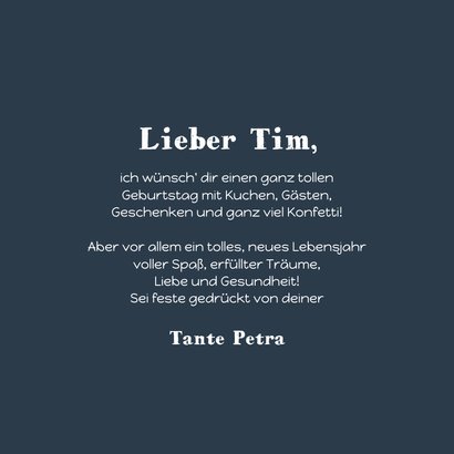 18. Geburtstag Glückwunschkarte mit Auto & Luftballons 3