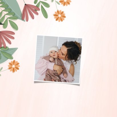 Botanische Muttertagskarte Foto innen 2
