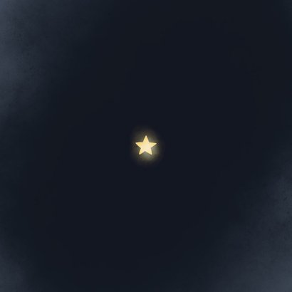 Christliche Neujahrskarte 'New years blessings' Rückseite