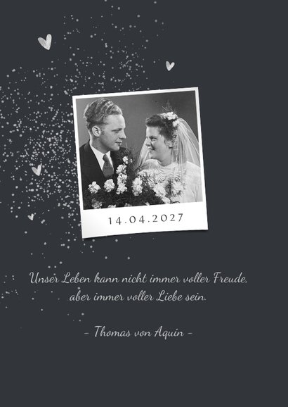Diamantene Hochzeit Einladungskarte große 60 2