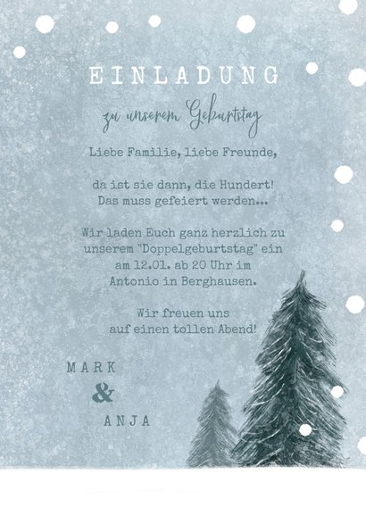 Einladung Geburtstag Winterparty 3