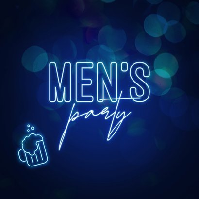 Einladung 'Men's Party' Neonlook 2