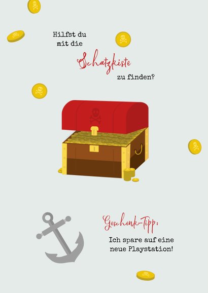 Einladung Piraten-Kindergeburtstag Junge 2