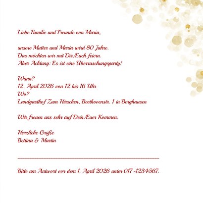 Einladung zum Geburtstag Schmetterlinge und Foto 3