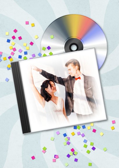 Einladung zum Hochzeitsjubiläum CDs Neunziger Jahre 2