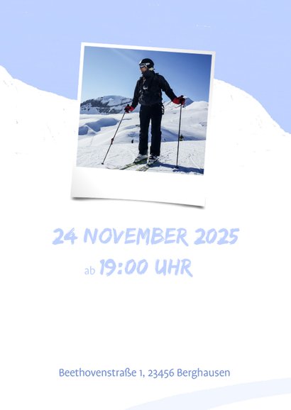 Einladung zur Après-Ski Party mit Bergen 2