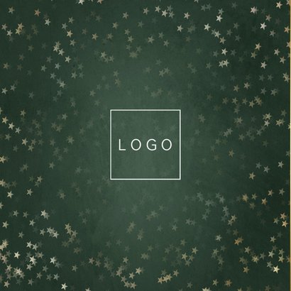 Einladung zur Weihnachtsfeier Handlettering und Sterne 2