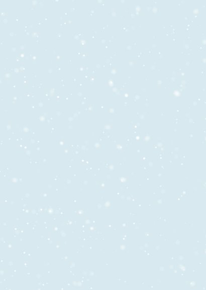 Einladungskarte Eiskristalle Weihnachtsessen geschäftlich Rückseite