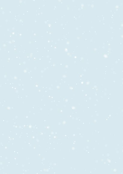 Einladungskarte Eiskristalle Weihnachtsessen geschäftlich Rückseite