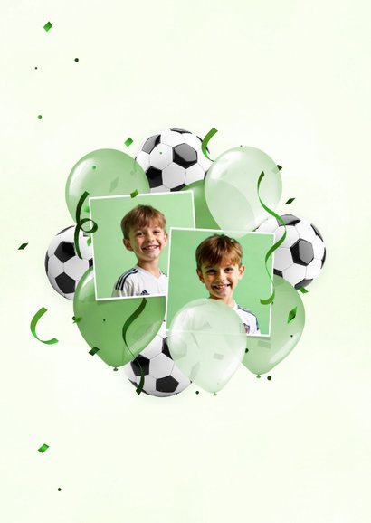 Einladungskarte Kindergeburtstag Fußball Party 2