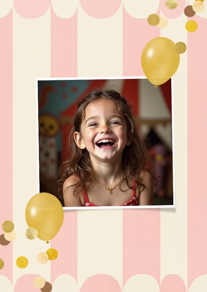Einladungskarte Kindergeburtstag Zirkus 2