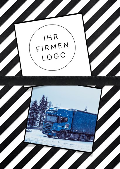 Einladungskarte Vintage Fliege Abendgala Weihnachtsfeier 2