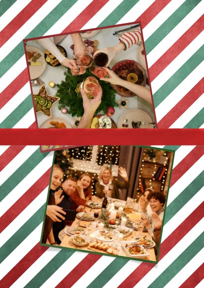 Einladungskarte Weihnachtsfeier vintage Anzugfliege 2