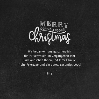 Firmen-Weihnachtskarte Fotocollage 'Merry Christmas' 3