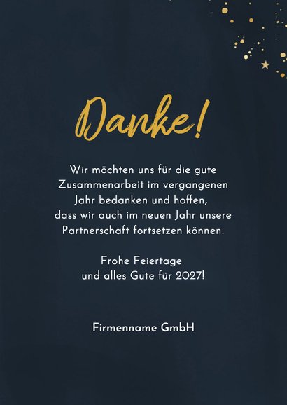 Foto-Dankeskarte geschäftlich Weihnachten Baubranche 3
