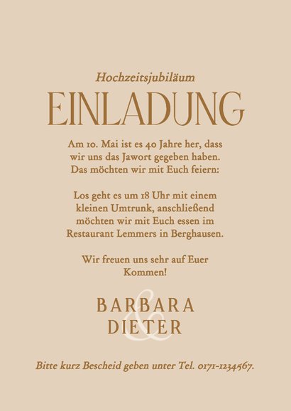 Foto-Einladungskarte Collage mit Herz Hochzeitsjubiläum 3