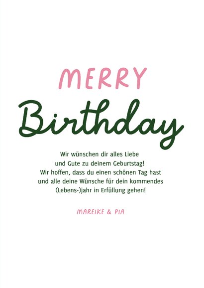 Foto-Geburtstagskarte Weihnachten Geschenkbox gestreift  3