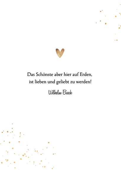 Fotocollage Dankeskarte Hochzeit mit 3 Fotos 2