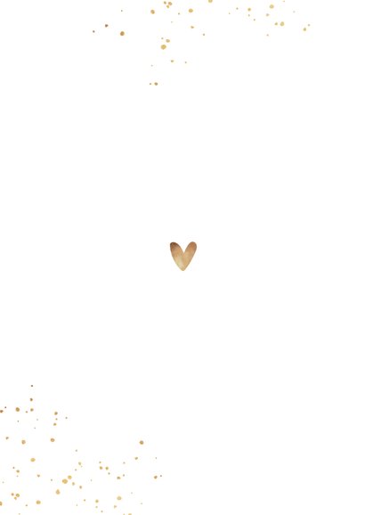 Fotocollage Dankeskarte Hochzeit mit 3 Fotos Rückseite