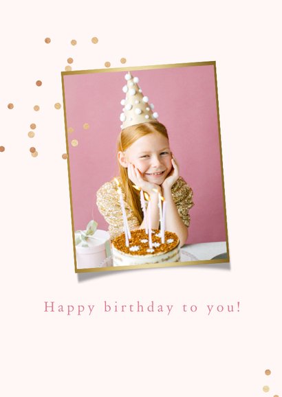 Fotocollage-Geburtstagskarte zum 6. Geburtstag 2