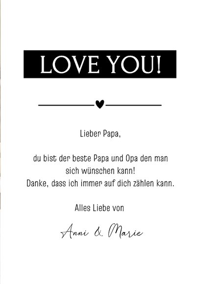 Fotocollage Grußkarte Fotos in LOVE Buchstaben 3