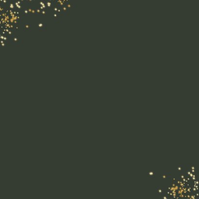 Fotocollage mit 4 Fotos und Weihnachtsgruß 'Merry Christmas' Rückseite