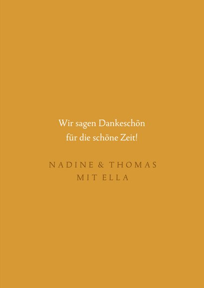 Fotokarte Danke 3