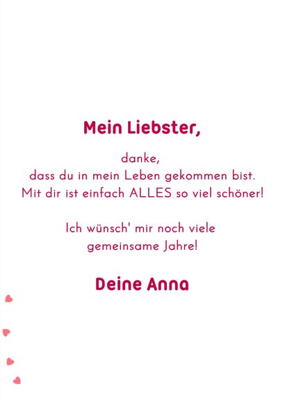 Fotokarte 'Love' mit Fotorahmen für eigene Fotos 3