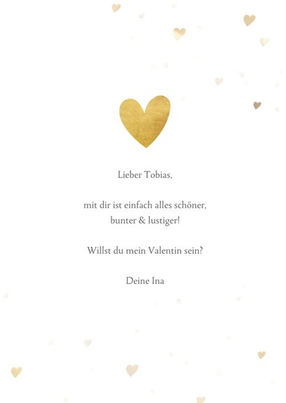 Fotokarte Valentinstag Valentin 3