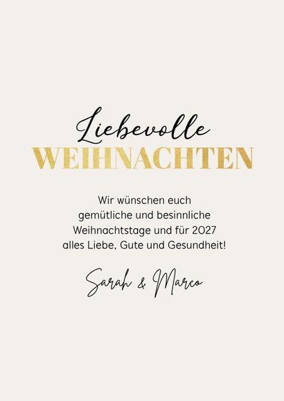 Fotokarte Weihnachten grafisch 3