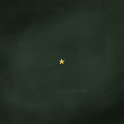 Fotokarte Weihnachten Rentier mit Lichterkette Rückseite