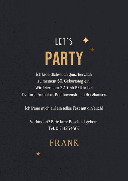 Geburtstagseinladung Whiskyflaschen 3