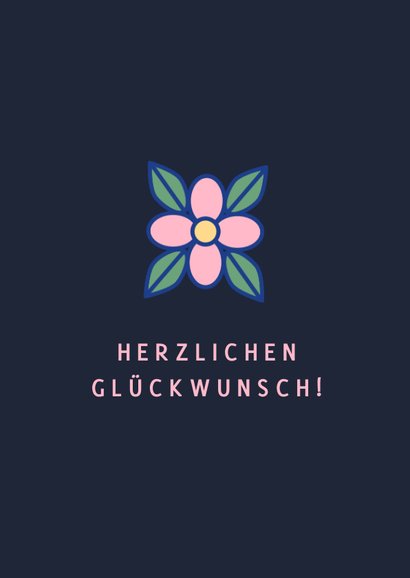 Geburtstagsgrüße mit Blumen 2