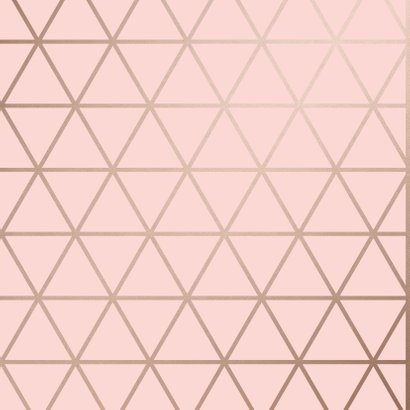 Geburtstagskarte Birthday geometrisch rosa 2