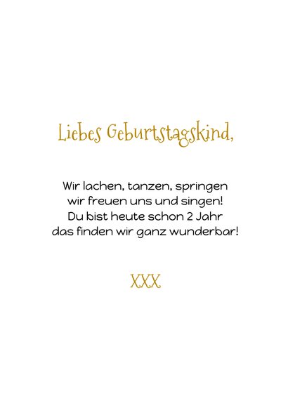 Geburtstagskarte Einhorn mit Sternen 3