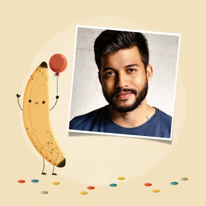 Geburtstagskarte lustig Banane 2