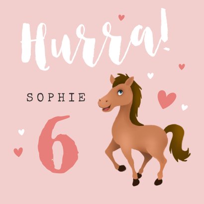 Produktbild von Danilo Geburtstagskarte Für Tochter Mit 'Mein Kleines Pony' – Offizielle Lizenz, Mit Umschlag