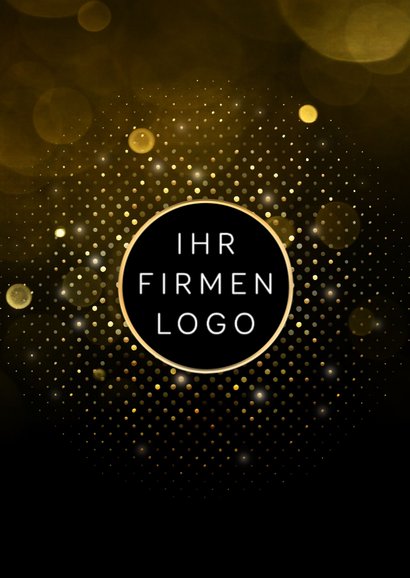 Geschäftliche Neujahrskarte futuristisch 2027 Lichtpunkte 2