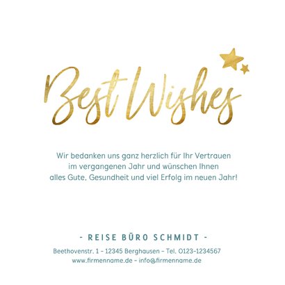 Geschäftliche Neujahrskarte mit 2027 Weltkugel 3