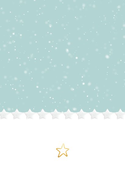 Geschäftliche Weihnachtskarte Arztpraxis mit Foto Rückseite