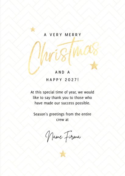 Geschäftliche Weihnachtskarte Bilderreihe schwarz-weiß 3