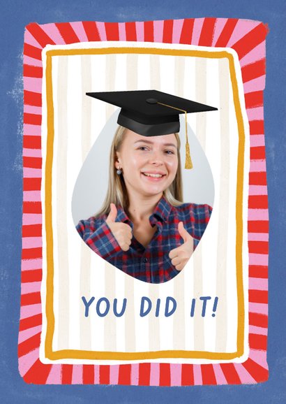 Glückwunschkarte 'Cum Laude' bestanden 2